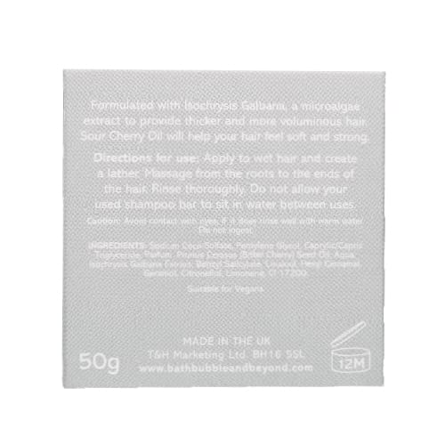 Bath Bubble & Beyond Solid Shampoo Bar Gift Boxed 50g (Pink - Volume & Body)