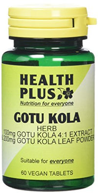 Health Plus Gotu Kola General Health Plant Supplement - 60 Tablets