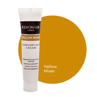 Keromask Full Coverage Hypoallergenic Concealer YELLOW MIXER to Camouflage Vitiligo, Tattoos, Redness and Rosacea, Waterproof and Suitable for All Skin Types 1 x 15ml