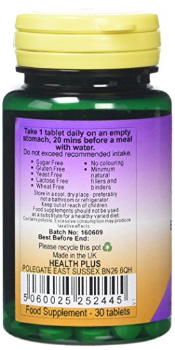 Health Plus NADH 5.5mg Energy Supplement - 30 Tablets