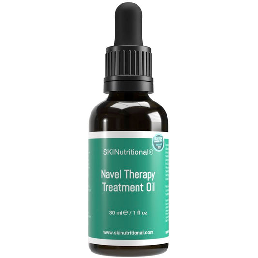 SKINUTRITIONAL Massage Oil - Navel Therapy Treatment with Rosehip, Jojoba, Almond, Avocado, & Lavender Essential Oils - Skin Care, Immune System, Digestion, & Full Body Wellness - For All Skin Types - SKINutritional