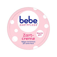 3 x 150 ml Bebe Soft Care Cream Care and Protection for Delicate Skin Pleasant Fragrance (Pack of 3)