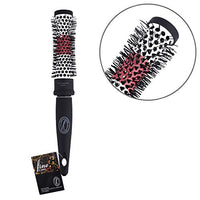 Fine Lines Ceramic Hairbrushes by Finelines - Eliminates Frizz and Flyaway Hairs - Protects Hair from Heat using our Thermochromic Technology (Small Round Brush)