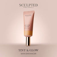 SCULPTED by Aimee Connolly Tint & Glow Moisturising Skin Enhancer from Sculpted by Aimee – Hydrating & Tinted Skin Booster with SPF 30 and Blue Light Protection, Cruelty-Free 45ml