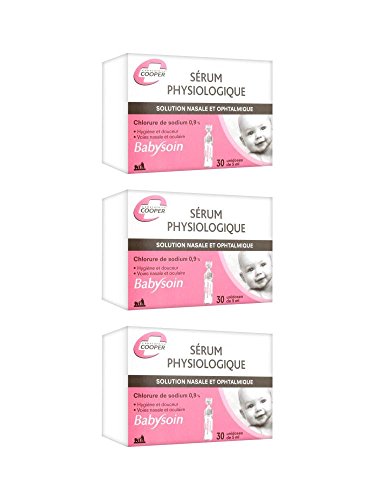 Cooper Babysoin Physiological Serum 3x30 Single Doses