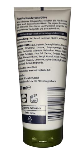 Cien CIEN Olive Hand Cream Protection and Care for Stressed Hands (1 x 100 ml)