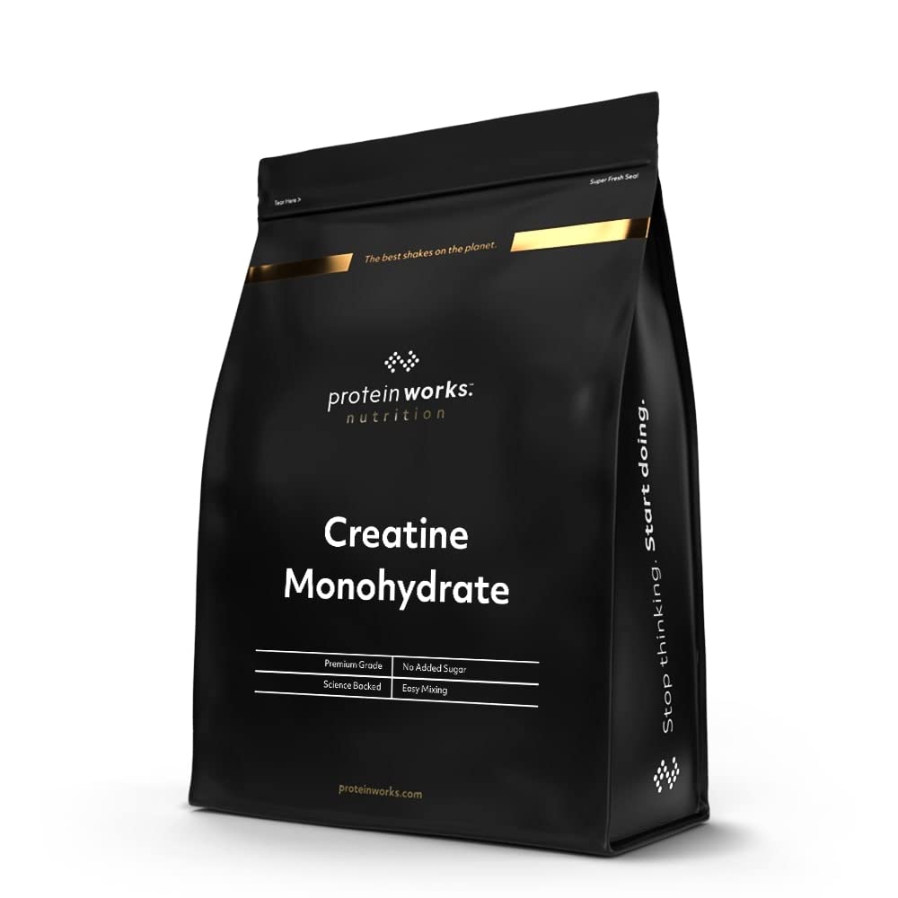 Protein Works - Creatine Monohydrate Powder | 100% Pure & Premium Creatine Supplement | Ultra Fast Absorption | 41 Servings | Orange Burst | 250g