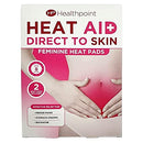 Healthpoint HEAT AID DIRECT TO SKIN FEMININE HEAT PA