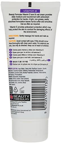 Beauty Formulas Vitamin E Hand & Nail Cream