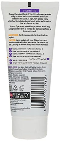 Beauty Formulas Vitamin E Hand & Nail Cream