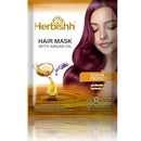 Herbishh Argan Hair Mask-Deep Conditioning & Hydration For Healthier Looking Hair for very Dry, Weak, Stressed Out Hair, No Sulphates, No Parabens (250)