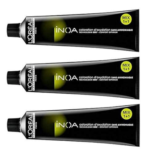 L'Oréal Professionnel Paris Loreal Inoa 4 3 x 60 ml