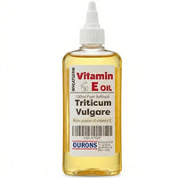 OURONS 100ml Vitamin E Oil - Wheatgerm - Pure & Refined Massage & Skin Care