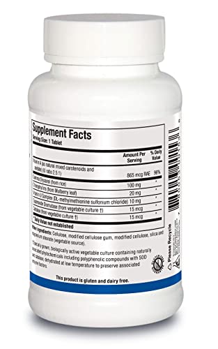 BIOTICS Gastrazyme from Research, Supplies Vitamin U Complex, Chlorophyllins, Gamma Oryzanol, 90 Tabs