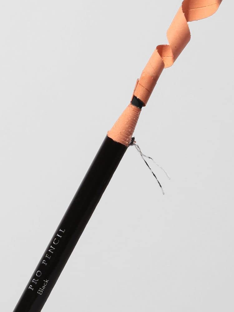 HD Brows HD BROWS Pro Pencil - Ultra-Fine Hair Stroke Pencil, Creates Realistic Strokes, Ultra-Fine Tip, Available in 4 Shades, Black - Ideal for Dark Hair or Extra Definition