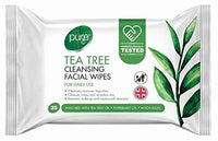 Concept4u 150 Tea Tree Cleansing Facial Wipes Daily Use Face Make Up Healthy Skin Remover
