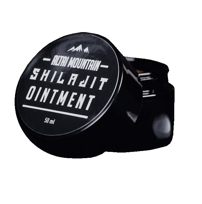 Natural Skin Balm with Shilajit, 50ml, Healing and Rejuvenating Formula for Damaged Skin