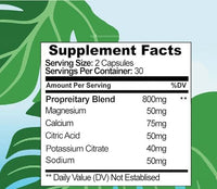VeeloSlim - Advanced Formula - Natural Ingredients - 60 Capsules/Dido Extreme Supplements