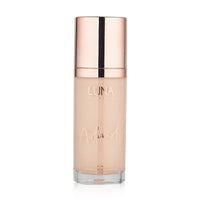 LUNA BY LISA JORDAN LUNA 3 in 1 Airbrush Primer Makeup, Highlighter and Skin Tint - Weightless and Breathable Illuminating Primer - Fine Line & Pore Minimizer Primer - Light Shade