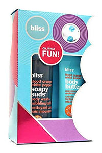 bliss Bliss Oh, What FUN! Body Wash & Body Butter Set - Blood orange + white pepper