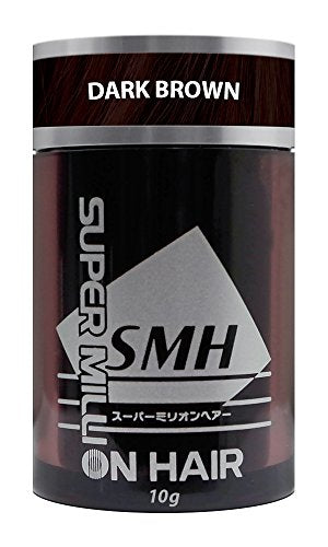 From the UK - Order by 1pm for next working day Super Million Hair - 1 x 10g Hair Building Fibres - No.2 Dark Brown