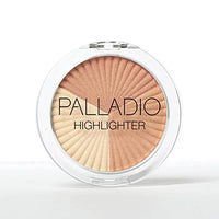 Palladio Sunkissed Highlighter, Creamy Soft Makeup Powder, Radiant Shades, Sculpts and Defines Facial Glow, Highlights, Achieves a Luminous Natural Glow, Long Lasting (Soulmate)
