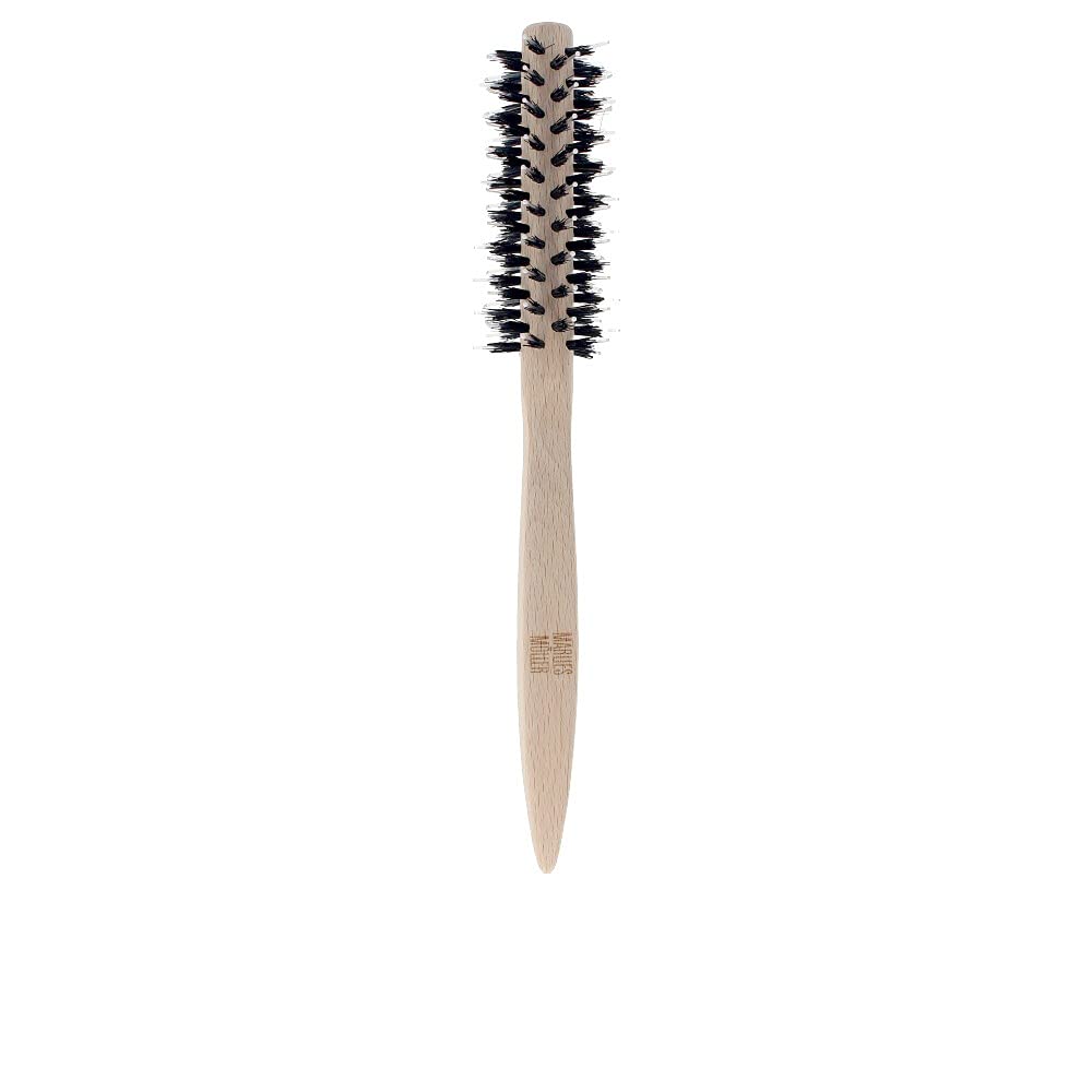 Marlies Möller Medium Round Hairbrush – Medium-sized round brush for perfect styling – With beechwood and natural bristles – For more volume and fullness – For short hair