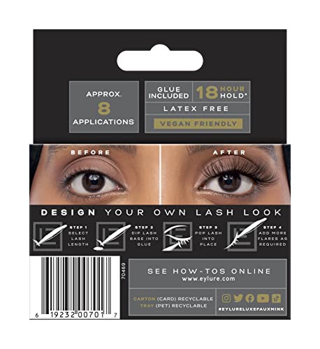 Eylure Luxe Faux Mink Individuals (packaging may vary)
