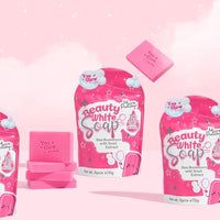 1 Pack Beauty White Soap, Sea Buckthorn with Snail Extract, Set of 5 x 70g Bars, Micro Peeling