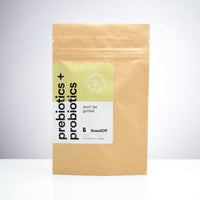 Bio Cultures Premium Prebiotics + Probiotics Complex – 60 Vegan Capsules, Non Dairy, 12 Billion CFU Multi Strain High Strength Probiotics for Men & Women - Boxed Off Supplements