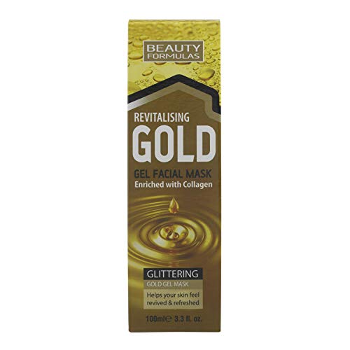 Beauty Formulas Revitalising Gold Gel Facial Mask