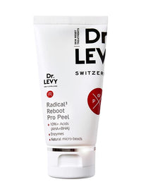 Dr. LEVY Switzerland Radical3 Reboot Pro Peel (50ml) | Triple Acid & Enzyme Complex for Face Skin Renewal, Detoxification & Acne Control