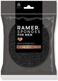 RAMER Ramer for Men Invigorating Body Sponge - Black