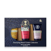 Neal's Yard Remedies Nurturing Handcare Collection, Moisturising & Hydrating Hand Cream, Gift Set, Pack of 3