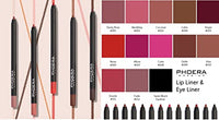 Phoera AQUAPURITY PHOERA Matte Super Smooth Pigmented Lip Liner Long-lasting Smudge proof Matte Lip Pencil Waterproof Makeup Contour Lipliner MATTE SUPER SMOOTH (009 Dehli)
