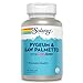 SOLARAY Pygeum and Saw Palmetto with CranActin - Prostate Health Supplement with Pygeum Bark, Saw Palmetto Extract and Cranberry Extract, Lab Verified, 60-Day Guarantee (15 Servings, 90 VegCaps)