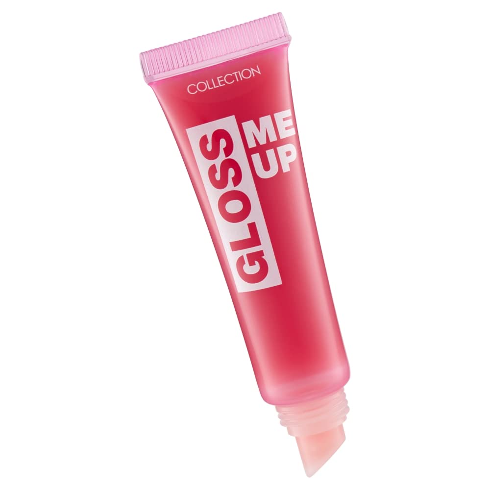 Collection Cosmetics Lasting High-Shine, Non-Sticky, Gloss Me Up Scented Lip Gloss, 10ml, Pink, Raspberry