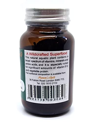 NATURE'S GOLD Nature's Gold Organic Klamath Lake Blue Green Algae Supplement 30g Powder