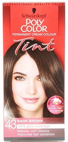 Schwarzkopf Poly Color Tint (43 Dark Brown 2 x 1pk)