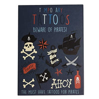 Rex London Beware of the Pirates Temporary tattoos (2 Sheets)