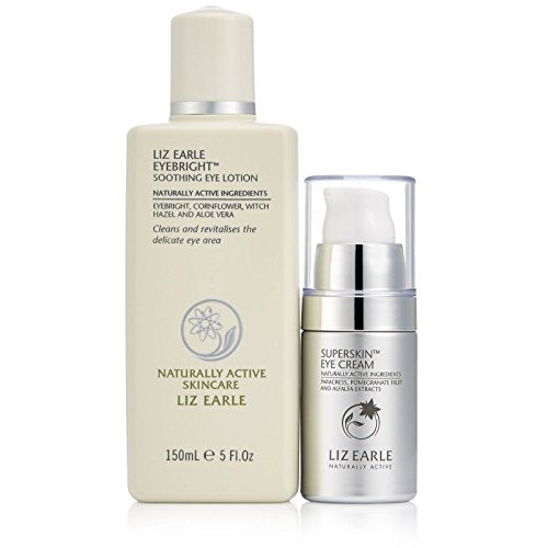 Liz Earle Superskin Eye Cream 15ml and Eye Bright 150ml Duo