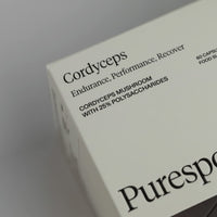 Puresport Cordyceps Supplement | 60 Capsules | Cordyceps Mushrooms with 25% Polysaccharides | Cardiovascular Cordyceps, Endurance, Performance and Recover