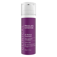 Paula's Choice CLINICAL 1% Retinol Treatment - Anti Aging & Skin Firming Serum for Face - Fights Wrinkles - with Vitamin C & Peptides - All Skin Types - 30 ml