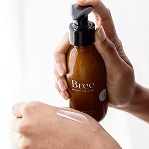 Bree Probiotic skincare Probiotic Facial Moisturiser | Nourishes and Hydrates the skin | 100% Vegan | Remove dead skin cells | Brighter Facial Skin
