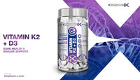Maximum Strength 4000+ IU Vitamin D + 100ug Vitamin K2 (120 Vegetarian Tablets) 100% Pure Certified Vitamin D3 / Vitamin K - Manufactured in The UK by BioPharmX