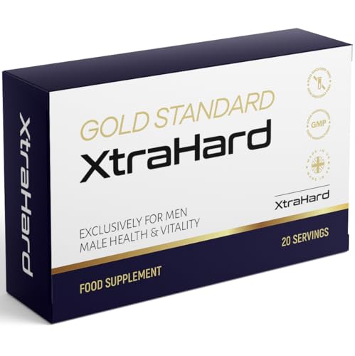 XtraHard 20 Tablets | 100% Natural Herbal Supplement | Manufactured in The UK