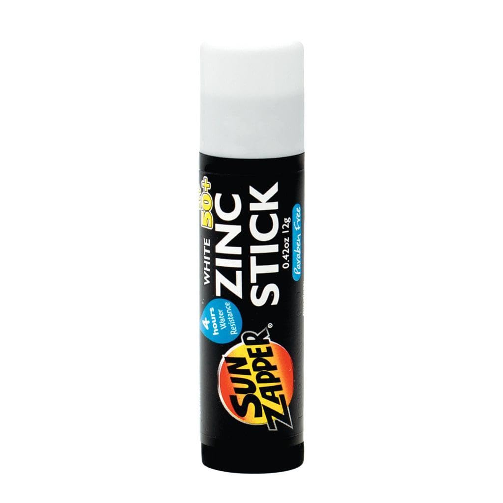 Sun Zapper White Colour Original Zinc Stick SPF 50 + Zinc Oxide Mineral Sunblock Stick for Face