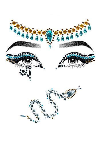 Leg Avenue Eye034 10122 Costume Eyewear, Cleopatra Multicolor, One Size