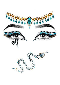 Leg Avenue Eye034 10122 Costume Eyewear, Cleopatra Multicolor, One Size