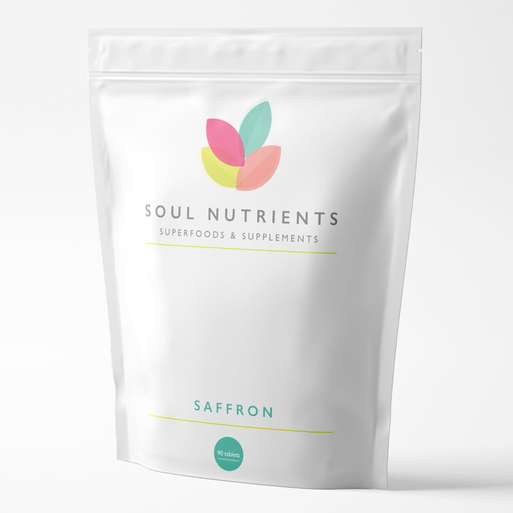 Soul Nutrients Saffron Extract Supplement, 90 Tablets